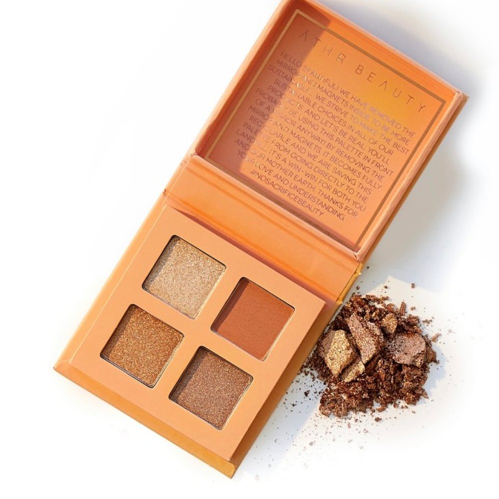 Athr Beauty Citrine Crystal Eyeshadow Quad